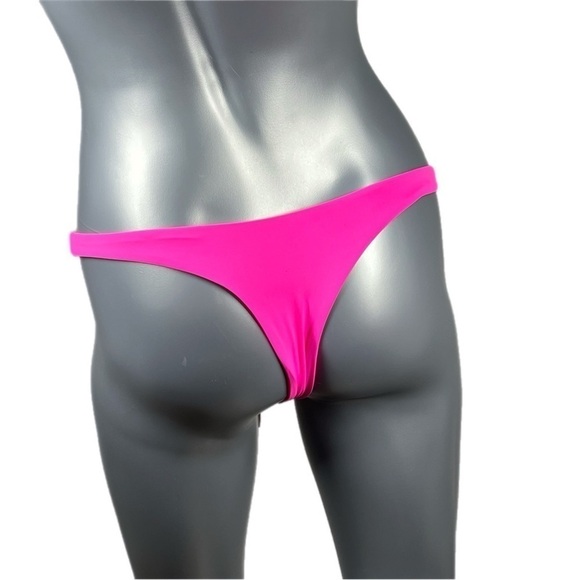YMI | Bubblegum Pink Thong Swim Bikini Bottoms Brand New - Picture 5 of 11